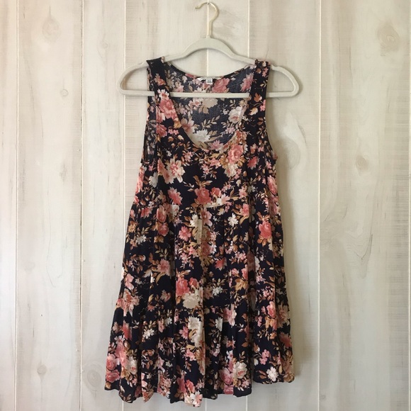 AEO Floral Babydoll Dress - Picture 1 of 3